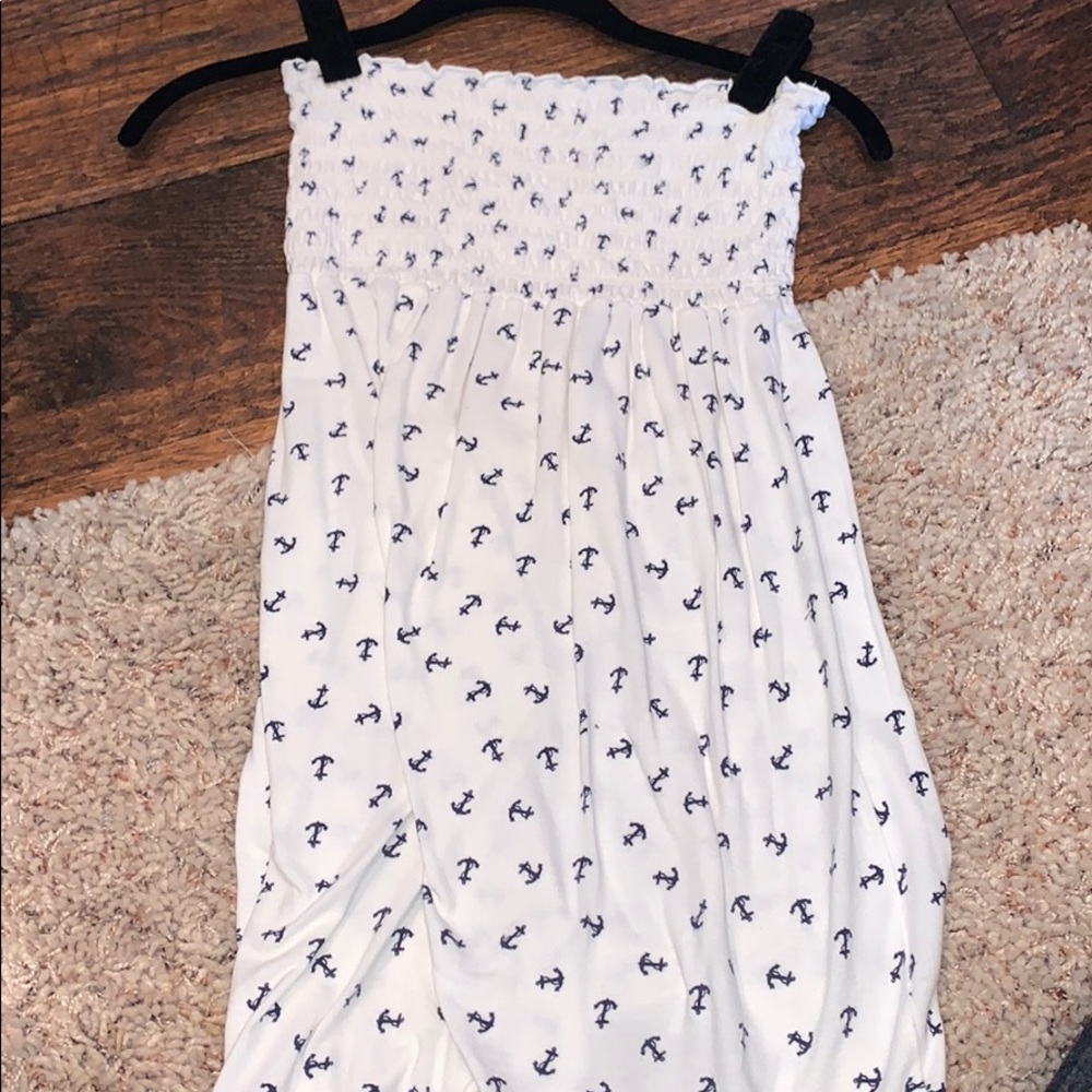 Strapless dress
